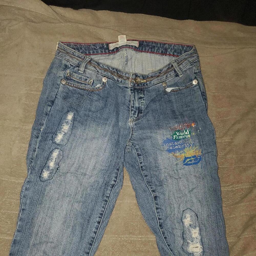 Ecko Unltd. Women's Blue and Navy Jeans
